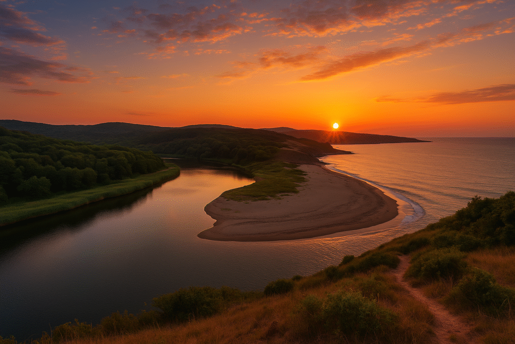 Подходиш ли с правилната настройка, тук всеки детайл оживява: вятърът, който мирише на сол и трева; вълните, които удрят дивия бряг като ритъм, който земята сама е измислила; лодките на рибарите, които тихо се люшкат в устието Велека, сякаш са част от пейзажа, а не хора. Това място не те примамва, а те завладява. Нежно, но категорично.