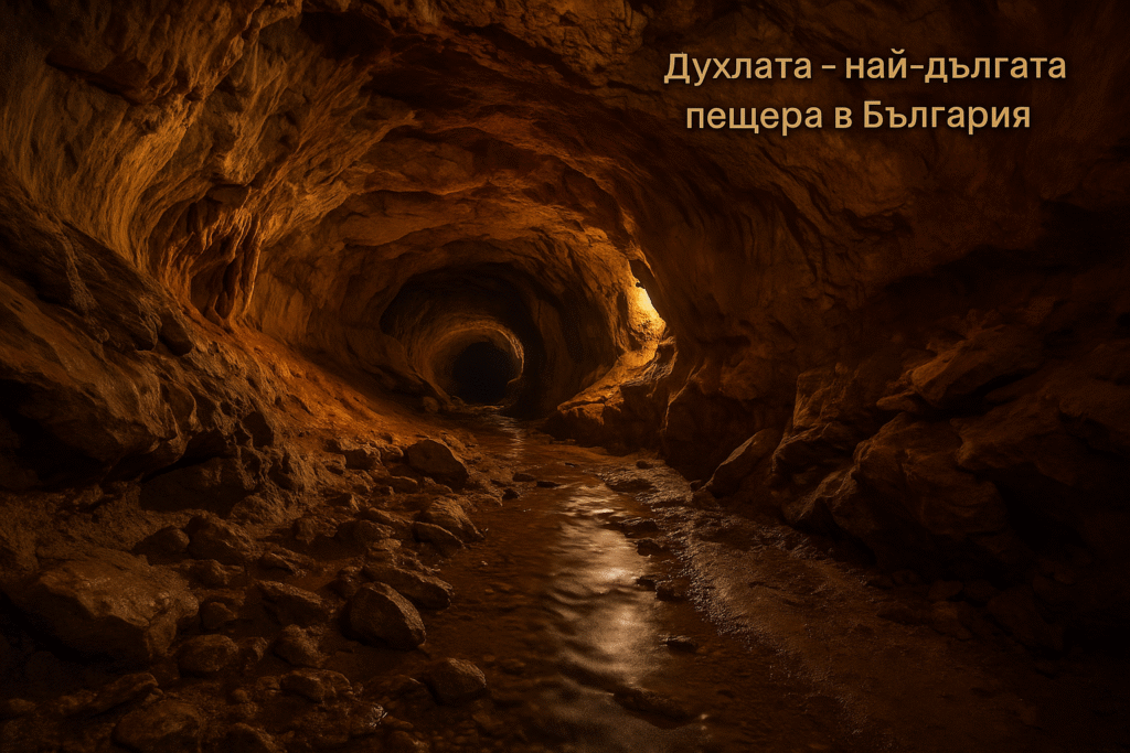 Духлата не е пещера, която се „посещава“ просто така. Това не е място с билет, лампи и перила. Това е най-дългата пещера в България – над 18 километра подземни галерии – и тя стои затворена за масов достъп, не от каприз, а от уважение. Тук природата е създала свят, който е крехък, сложен и съвсем различен от всичко над земята.