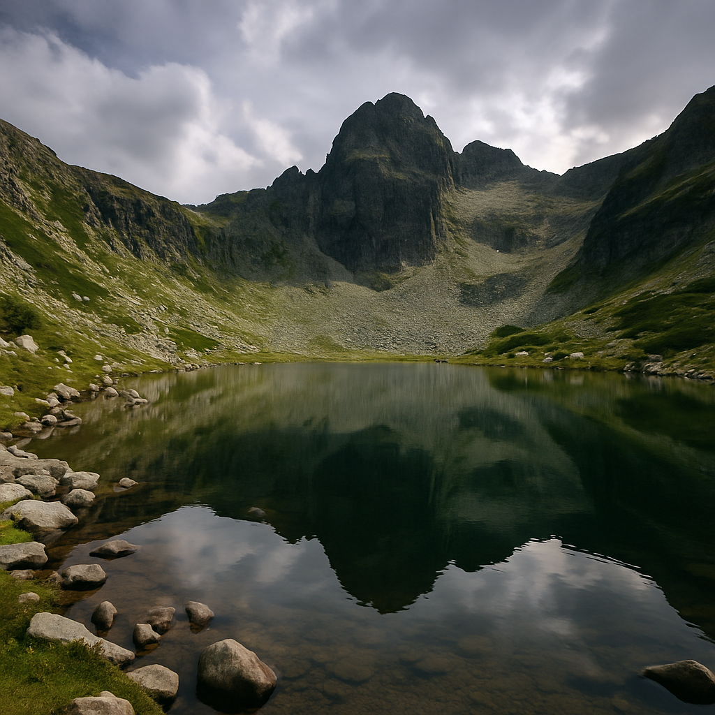 Езерото под връх Мальовица